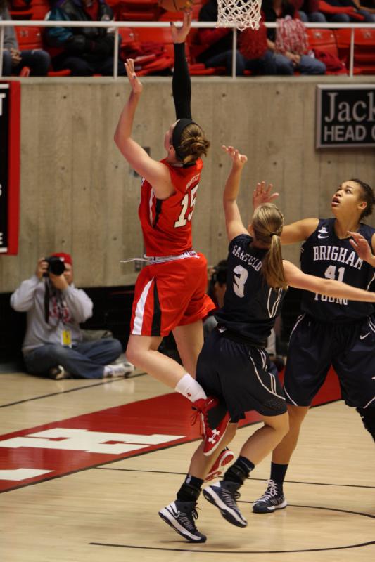 2012-12-08 16:08:54 ** Basketball, BYU, Michelle Plouffe, Utah Utes, Women's Basketball ** 