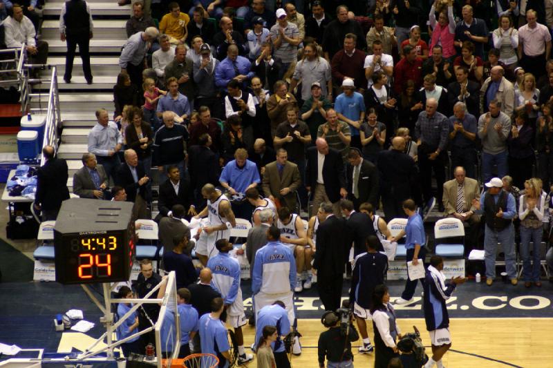 2008-03-03 21:10:52 ** Basketball, Utah Jazz ** Bench of the Utah Jazz.