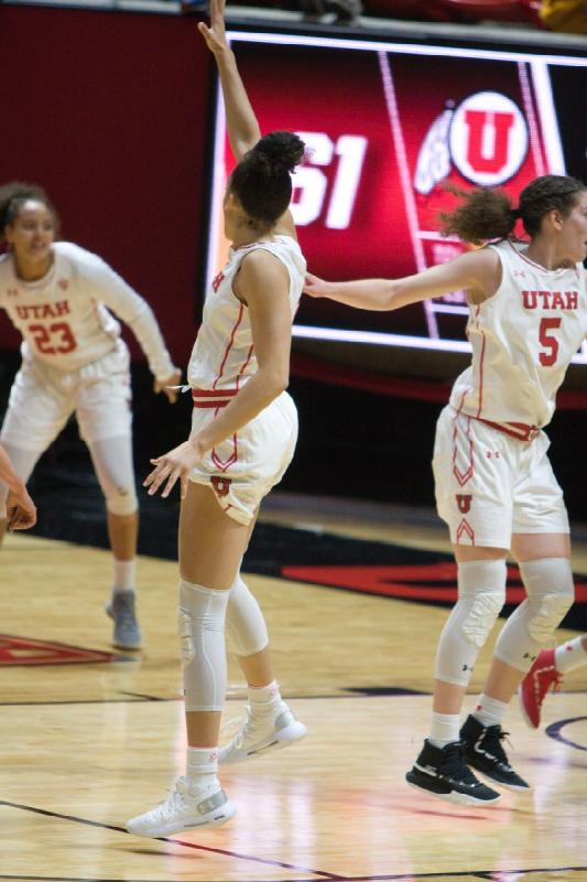 2018-12-01 19:00:23 ** Basketball, Daneesha Provo, Megan Huff, Niyah Becker, Utah Utes, Utah Valley University, Women's Basketball ** 