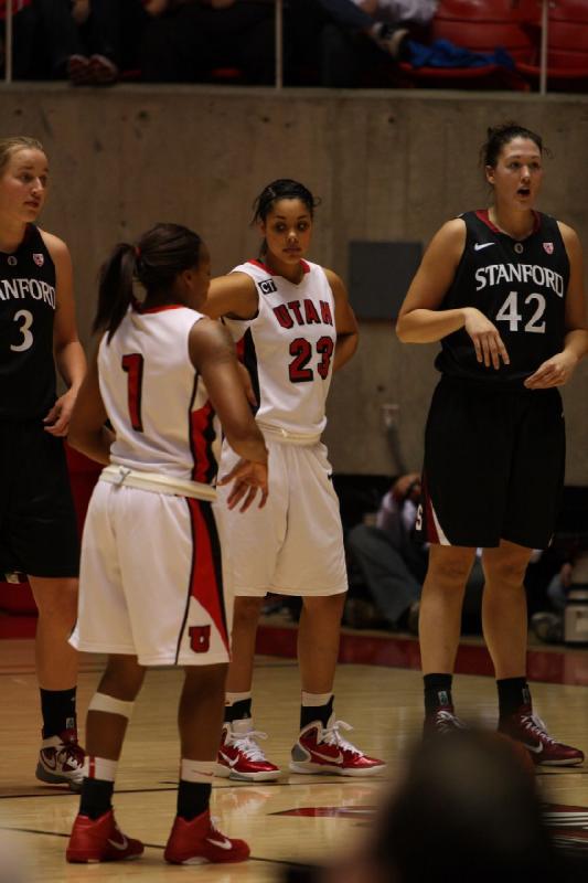 2010-11-19 19:15:30 ** Basketball, Brittany Knighton, Janita Badon, Stanford, Utah Utes, Women's Basketball ** 
