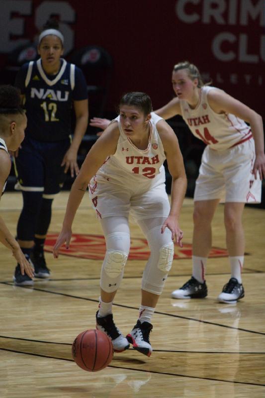 2016-12-21 14:59:02 ** Basketball, Emily Potter, Northern Arizona, Paige Crozon, Utah Utes, Women's Basketball ** 