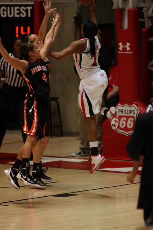 2011-12-06 19:34:35 ** Basketball, Idaho State, Janita Badon, Utah Utes, Women's Basketball ** 