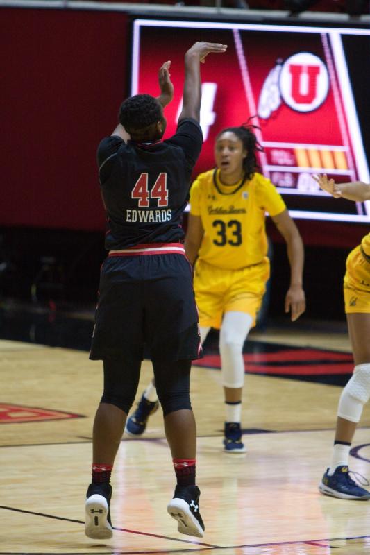 2019-01-25 19:09:40 ** Basketball, Cal, Damenbasketball, Dre'Una Edwards, Utah Utes ** 