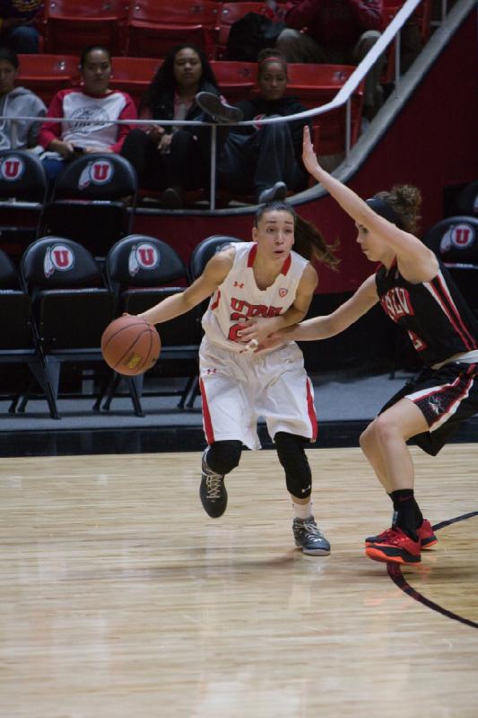 2014-12-06 14:58:37 ** Basketball, Damenbasketball, Danielle Rodriguez, UNLV, Utah Utes ** 