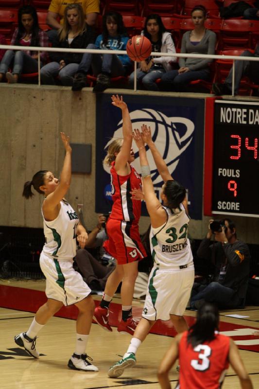 2011-03-19 17:10:45 ** Basketball, Iwalani Rodrigues, Notre Dame, Rachel Messer, Utah Utes, Women's Basketball ** 