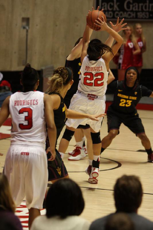 2013-01-20 16:21:26 ** Arizona State, Basketball, Damenbasketball, Danielle Rodriguez, Iwalani Rodrigues, Utah Utes ** 