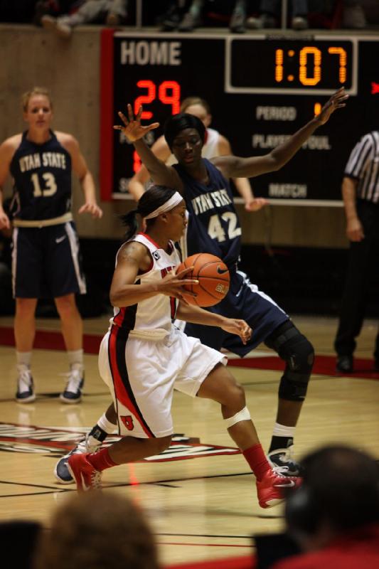 2011-01-01 15:40:50 ** Basketball, Diana Rolniak, Janita Badon, Utah State, Utah Utes, Women's Basketball ** 