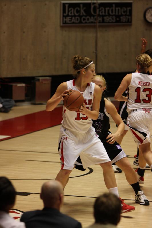 2011-12-01 19:54:41 ** Basketball, Michelle Plouffe, Rachel Messer, Utah Utes, Weber State, Women's Basketball ** 