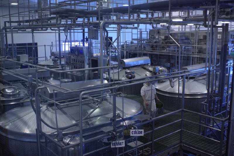 2011-03-25 15:54:27 ** Tillamook Cheese Factory ** Cheese vats.