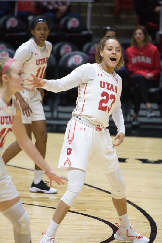 2018-12-15 14:09:52 ** Basketball, Damenbasketball, Daneesha Provo, Dru Gylten, Erika Bean, Utah Utes, Weber State ** 