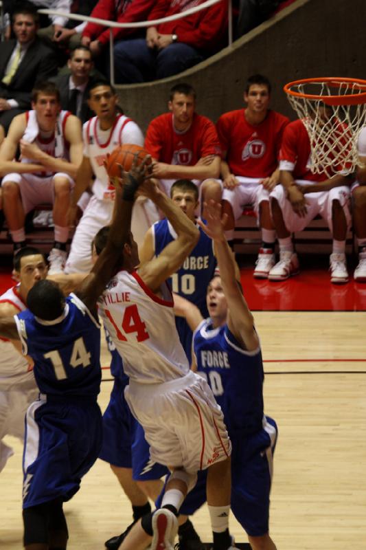2010-01-23 17:45:02 ** Air Force, Basketball, Jason Washburn, Kim Tillie, Men's Basketball, Utah Utes ** 