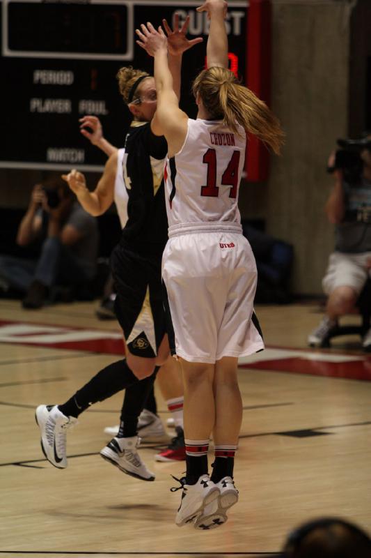 2013-01-13 15:35:49 ** Basketball, Colorado, Damenbasketball, Paige Crozon, Taryn Wicijowski, Utah Utes ** 