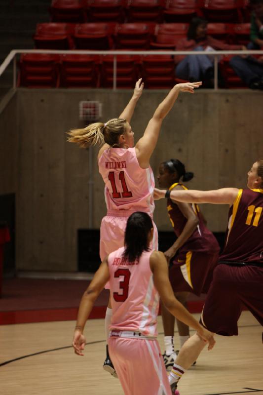 2012-02-09 19:04:03 ** Arizona State, Basketball, Damenbasketball, Iwalani Rodrigues, Taryn Wicijowski, Utah Utes ** 