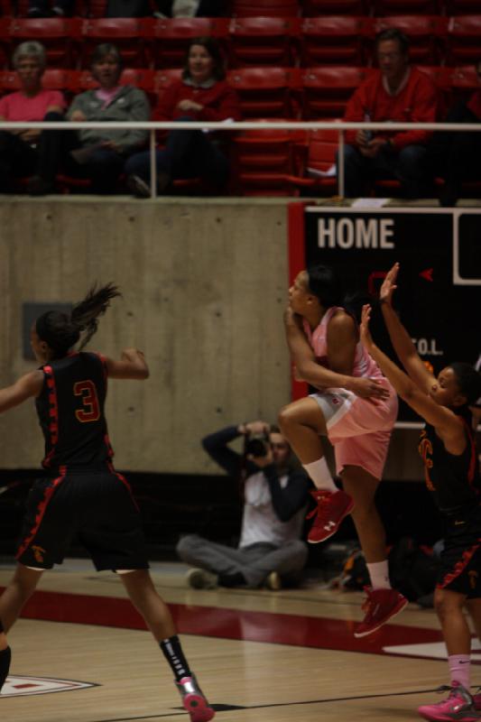 2012-01-28 15:25:00 ** Basketball, Damenbasketball, Janita Badon, USC, Utah Utes ** 