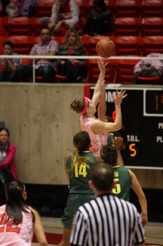 2013-02-08 18:59:16 ** Basketball, Danielle Rodriguez, Michelle Plouffe, Oregon, Utah Utes, Women's Basketball ** 