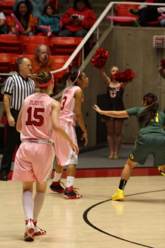 2013-02-08 19:22:44 ** Basketball, Iwalani Rodrigues, Michelle Plouffe, Oregon, Utah Utes, Women's Basketball ** 
