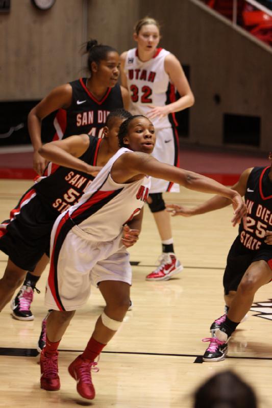 2011-02-09 20:20:25 ** Basketball, Diana Rolniak, Janita Badon, SDSU, Utah Utes, Women's Basketball ** 