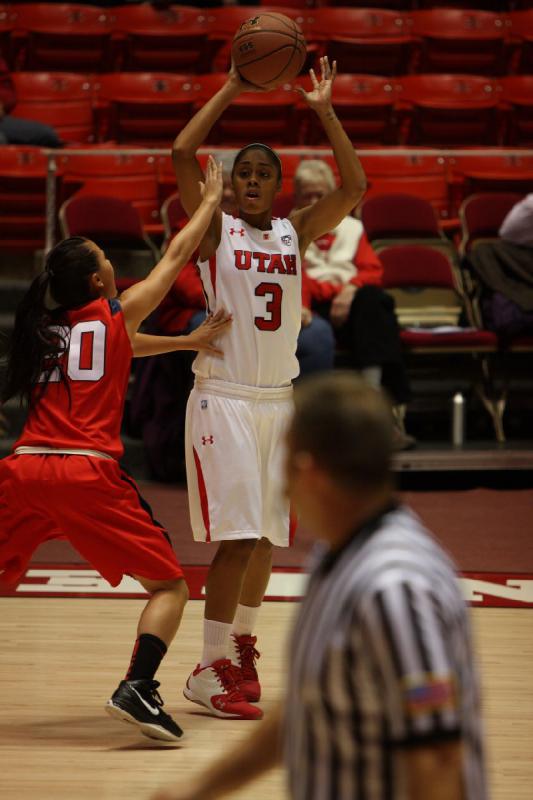 2011-11-05 18:10:53 ** Basketball, Damenbasketball, Dixie State, Iwalani Rodrigues, Utah Utes ** 