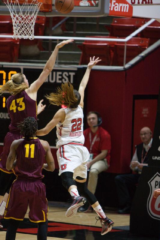 2015-02-01 13:18:18 ** Arizona State, Basketball, Danielle Rodriguez, Utah Utes, Women's Basketball ** 