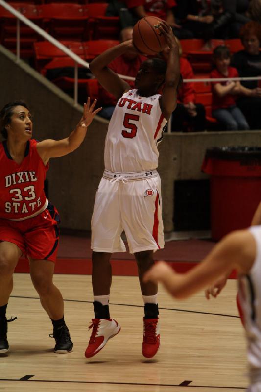 2011-11-05 18:27:19 ** Basketball, Cheyenne Wilson, Dixie State, Utah Utes, Women's Basketball ** 