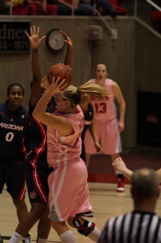 2012-02-11 15:25:59 ** Arizona, Basketball, Damenbasketball, Rachel Messer, Taryn Wicijowski, Utah Utes ** 