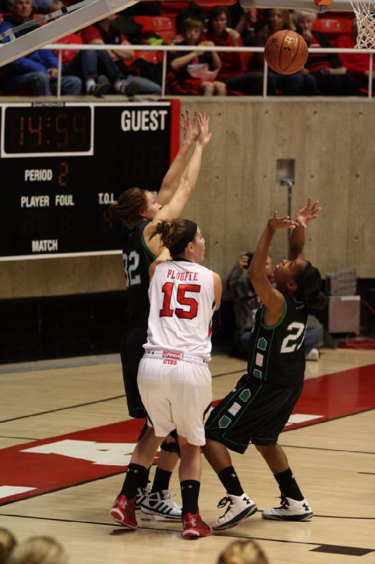 2012-12-29 16:02:23 ** Basketball, Michelle Plouffe, North Dakota, Utah Utes, Women's Basketball ** 
