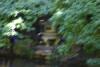 Very shaky picture of a lamp at the pond.