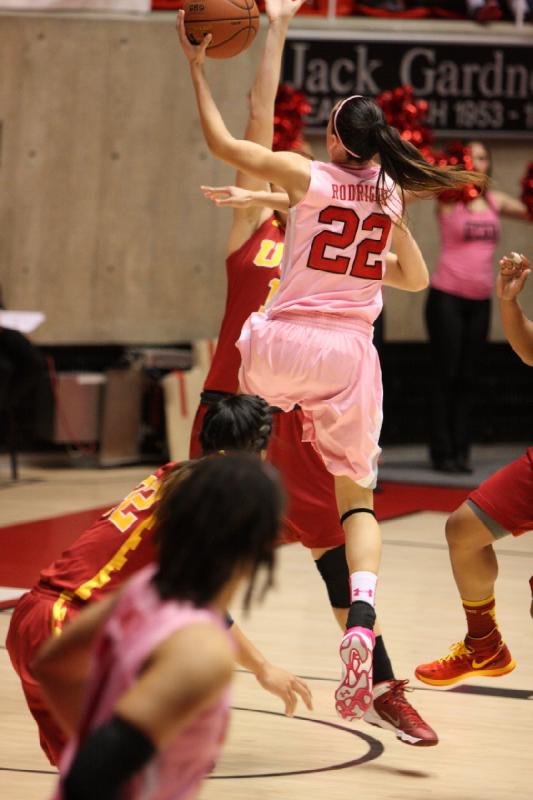 2014-02-27 20:22:31 ** Basketball, Ciera Dunbar, Damenbasketball, Danielle Rodriguez, USC, Utah Utes ** 