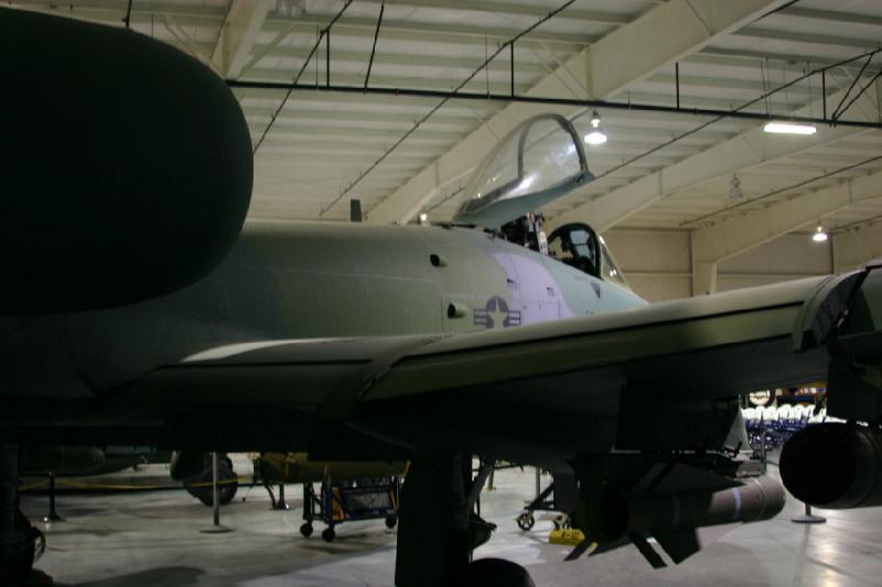 2007-04-08 13:37:54 ** Air Force, Hill AFB, Utah ** Fairchild-Republic A-10 (GYA) 'Thunderbolt II', oder auch 'Warthog'.