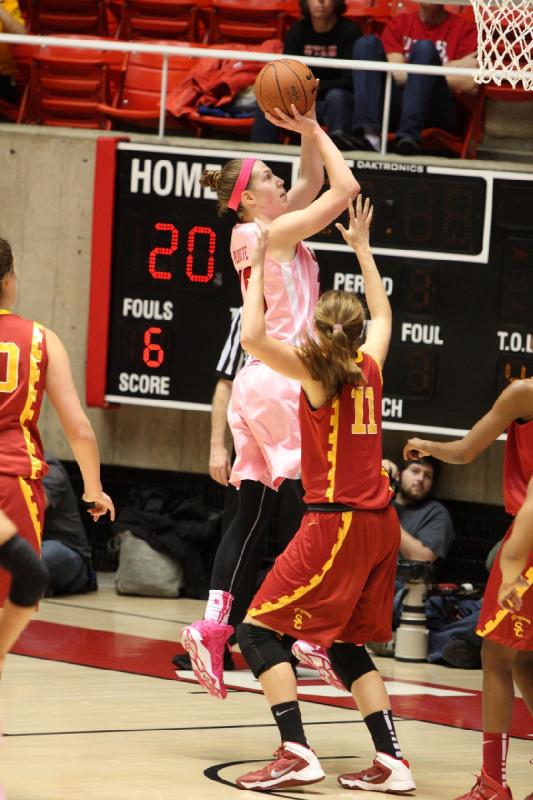 2014-02-27 19:41:51 ** Basketball, Michelle Plouffe, USC, Utah Utes, Women's Basketball ** 