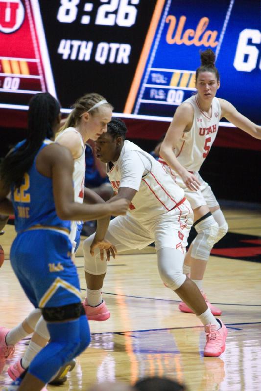 2019-02-10 13:30:52 ** Basketball, Dre'Una Edwards, Dru Gylten, Megan Huff, UCLA, Utah Utes, Women's Basketball ** 