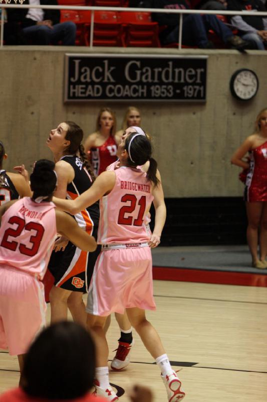 2013-02-10 14:46:53 ** Ariel Reynolds, Basketball, Chelsea Bridgewater, Oregon State, Paige Crozon, Utah Utes, Women's Basketball ** 