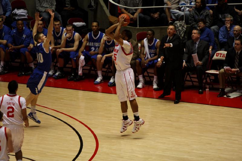 2010-01-23 16:20:37 ** Air Force, Basketball, Carlon Brown, Jace Tavita, Men's Basketball, Utah Utes ** 