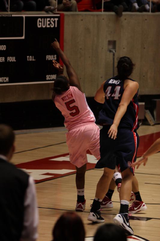 2012-02-11 15:22:50 ** Arizona, Basketball, Cheyenne Wilson, Utah Utes, Women's Basketball ** 