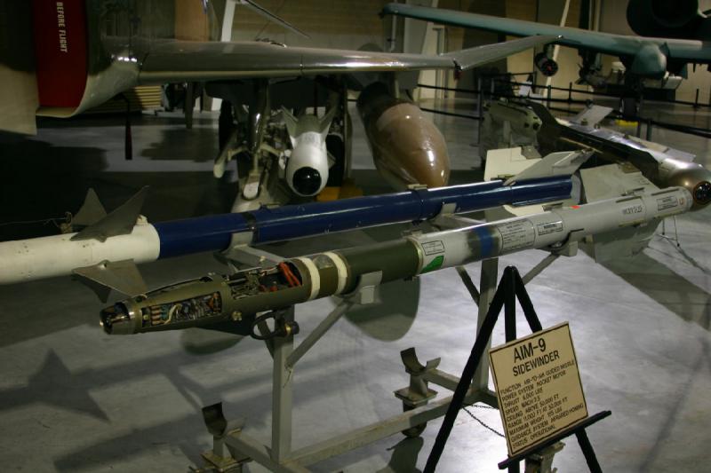 2007-04-08 13:49:16 ** Air Force, Hill AFB, Utah ** AIM-9 Sidewinder air-to-air missile.