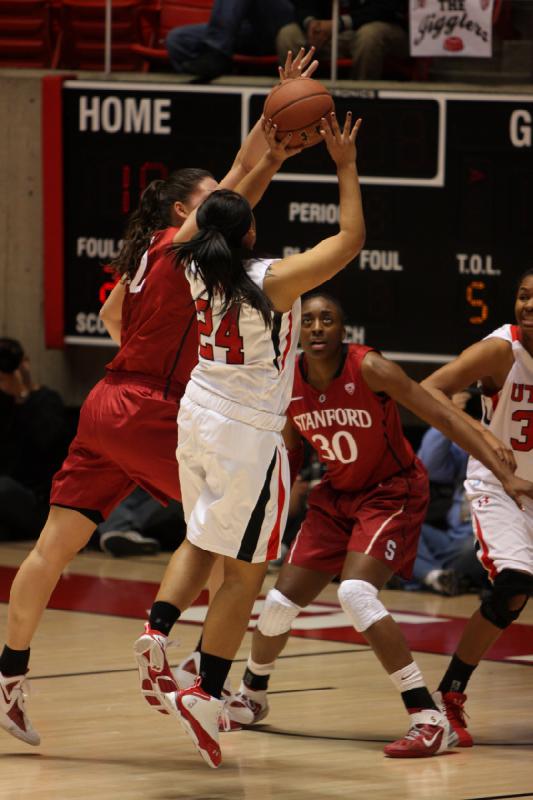 2012-01-12 19:17:39 ** Basketball, Damenbasketball, Rachel Morris, Rita Sitivi, Stanford, Utah Utes ** 