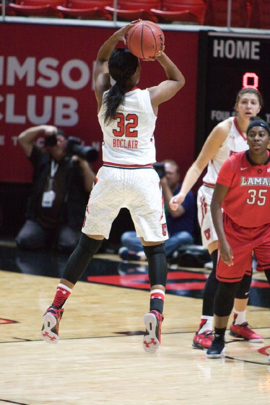 2015-11-17 19:12:07 ** Basketball, Emily Potter, Lamar, Tanaeya Boclair, Utah Utes, Women's Basketball ** 