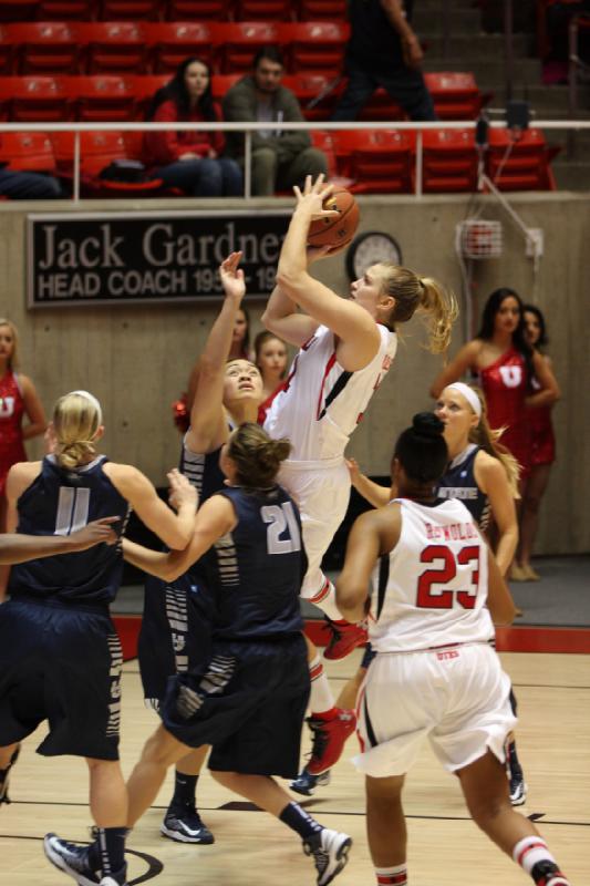 2012-11-27 20:17:16 ** Ariel Reynolds, Basketball, Taryn Wicijowski, Utah State, Utah Utes, Women's Basketball ** 