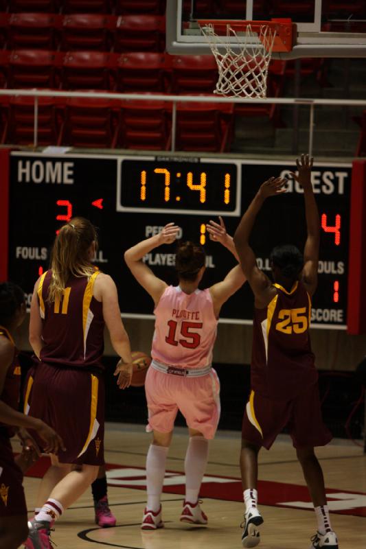 2012-02-09 19:04:36 ** Arizona State, Basketball, Michelle Plouffe, Utah Utes, Women's Basketball ** 