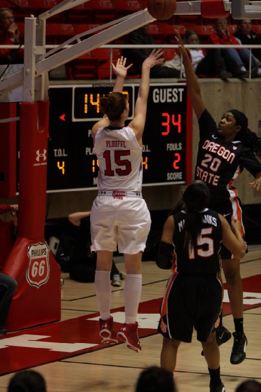 2012-03-01 20:00:14 ** Basketball, Damenbasketball, Michelle Plouffe, Oregon State, Utah Utes ** 