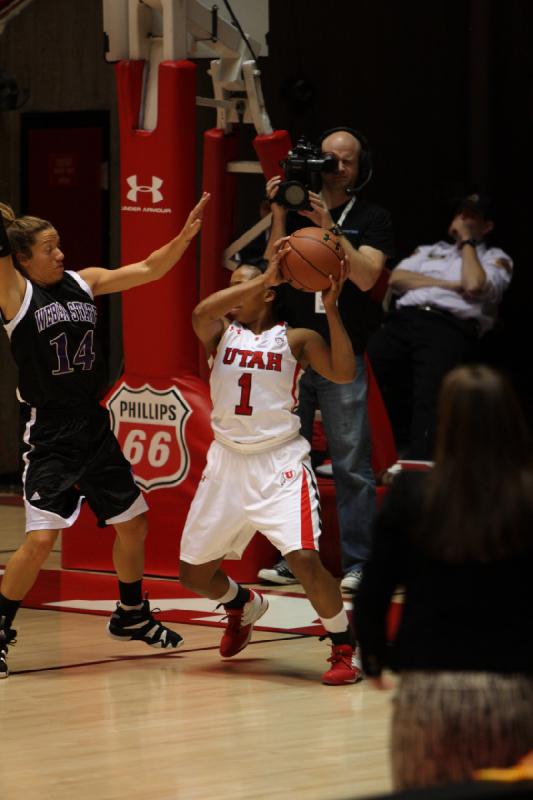 2011-12-01 19:12:23 ** Basketball, Janita Badon, Utah Utes, Weber State, Women's Basketball ** 