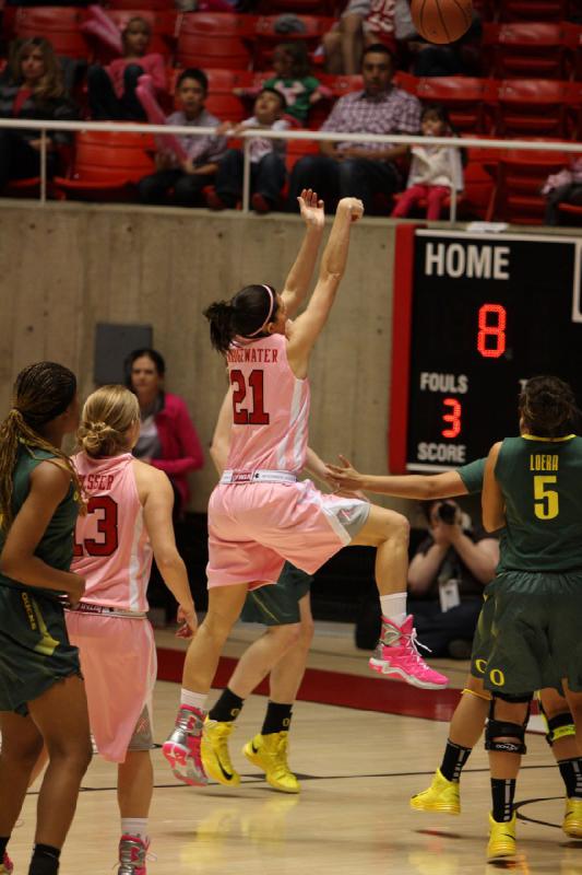 2013-02-08 19:10:53 ** Basketball, Chelsea Bridgewater, Oregon, Rachel Messer, Utah Utes, Women's Basketball ** 