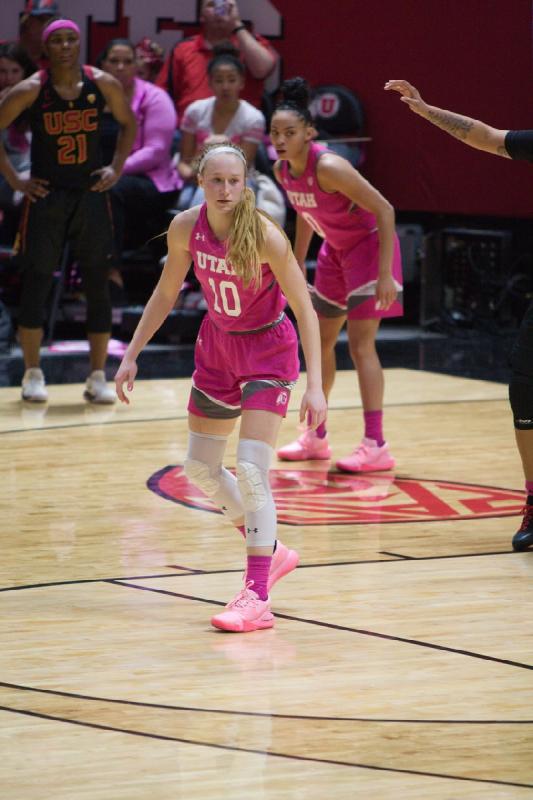 2019-02-08 20:01:57 ** Basketball, Dru Gylten, Kiana Moore, USC, Utah Utes, Women's Basketball ** 