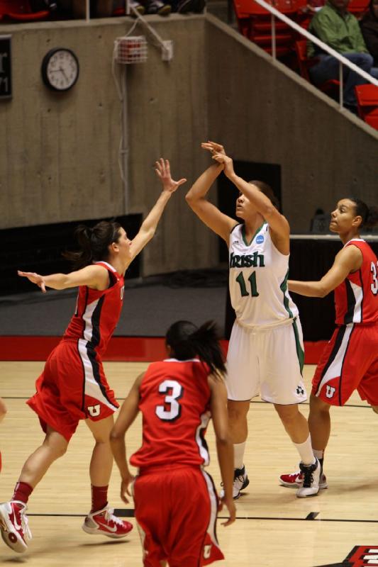 2011-03-19 16:41:20 ** Basketball, Chelsea Bridgewater, Ciera Dunbar, Damenbasketball, Iwalani Rodrigues, Notre Dame, Utah Utes ** 