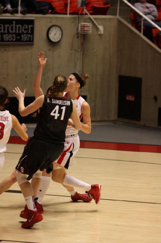 2014-01-10 19:05:17 ** Basketball, Malia Nawahine, Michelle Plouffe, Stanford, Utah Utes, Women's Basketball ** 