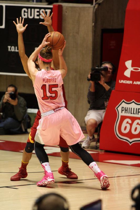 2014-02-27 19:22:35 ** Basketball, Michelle Plouffe, USC, Utah Utes, Women's Basketball ** 
