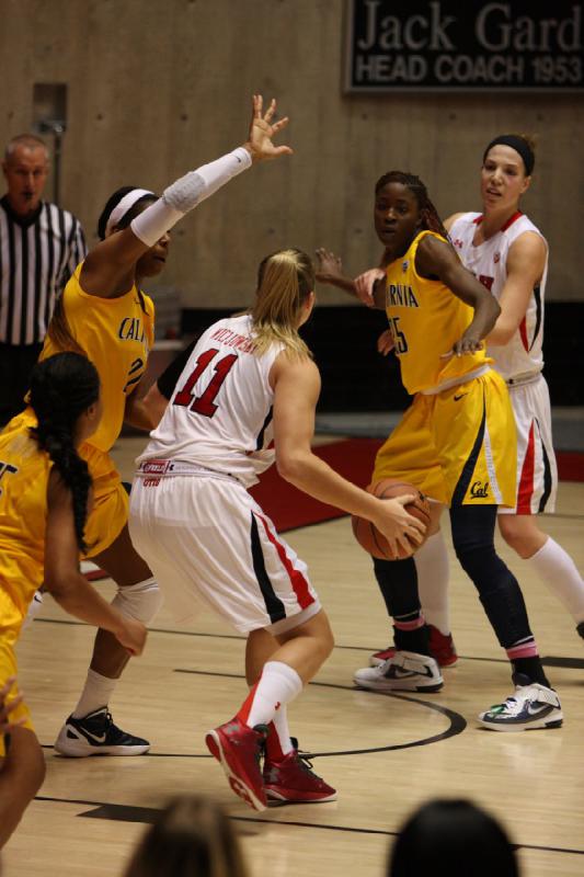 2013-01-04 19:28:53 ** Basketball, Cal, Michelle Plouffe, Taryn Wicijowski, Utah Utes, Women's Basketball ** 
