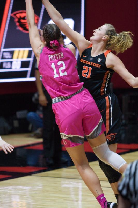 2018-01-26 19:02:25 ** Basketball, Emily Potter, Oregon State, Utah Utes, Women's Basketball ** 