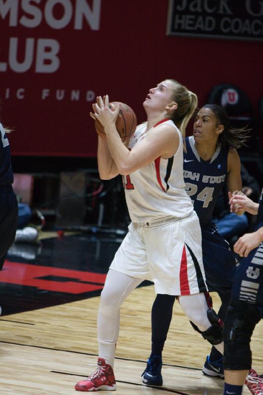 2014-12-03 19:16:20 ** Basketball, Taryn Wicijowski, Utah State, Utah Utes, Women's Basketball ** 