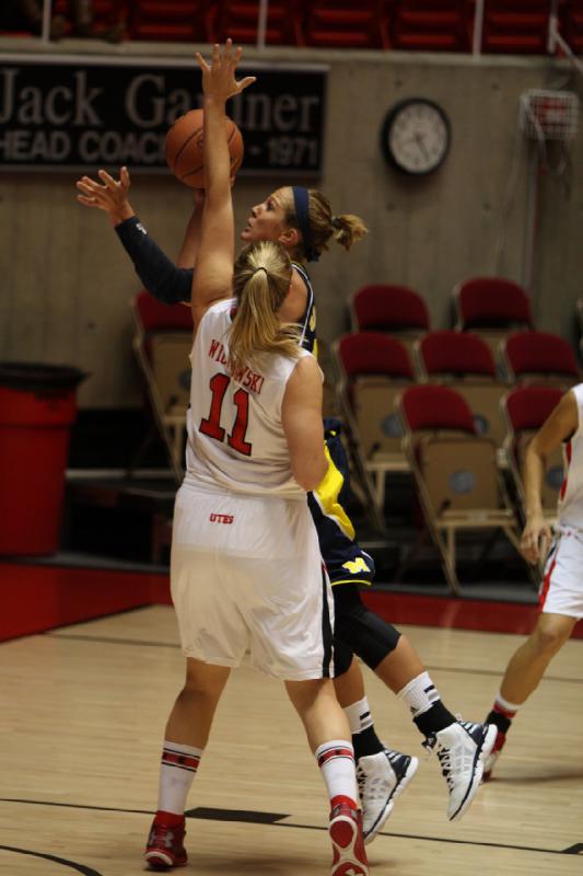 2012-11-16 16:41:15 ** Basketball, Michigan, Taryn Wicijowski, Utah Utes, Women's Basketball ** 